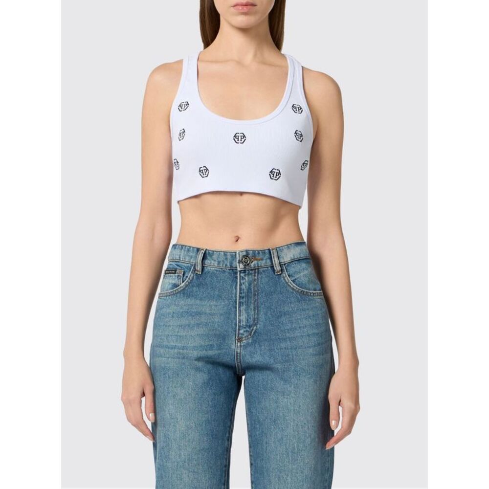 Philipp Plein Top Woman White